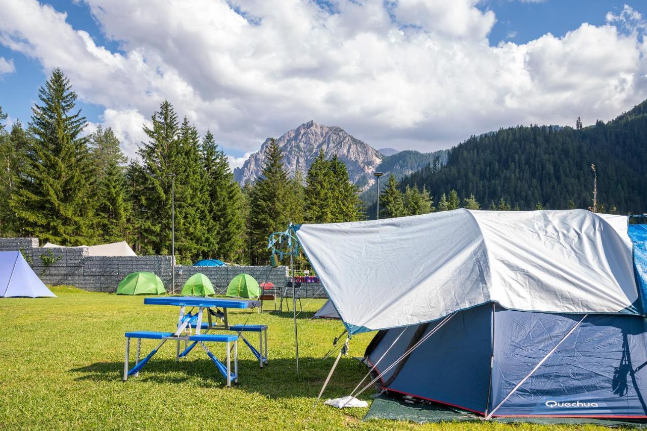 Camping Al Plan Dolomites Hotel San Vigilio Di Marebbe Ngoại thất bức ảnh