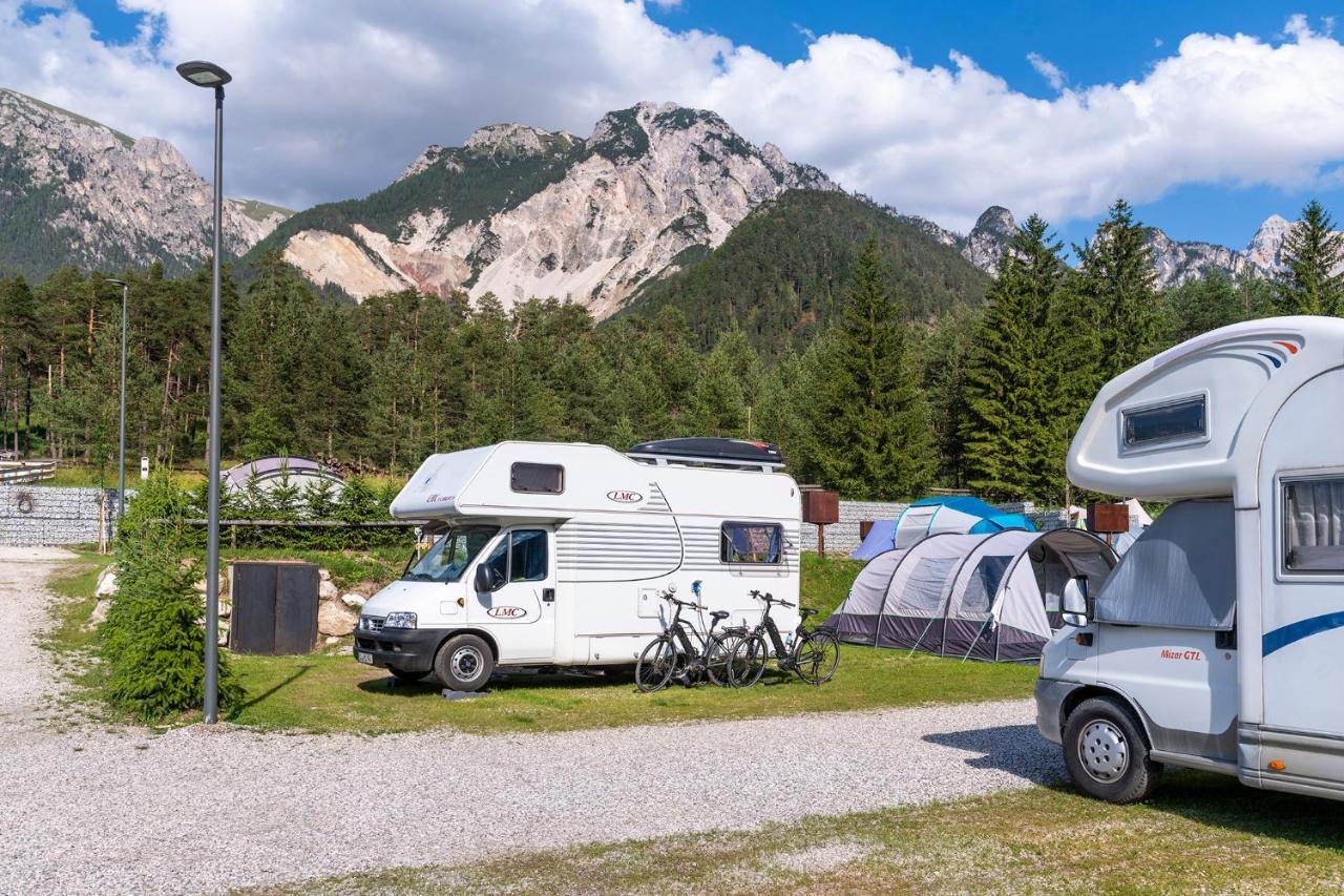 Camping Al Plan Dolomites Hotel San Vigilio Di Marebbe Ngoại thất bức ảnh
